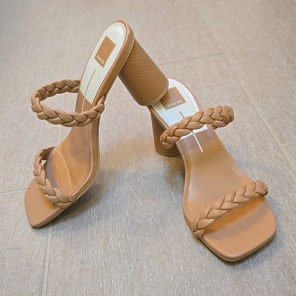 Dolce Vita braided heeled sandals - Picture 2 of 4